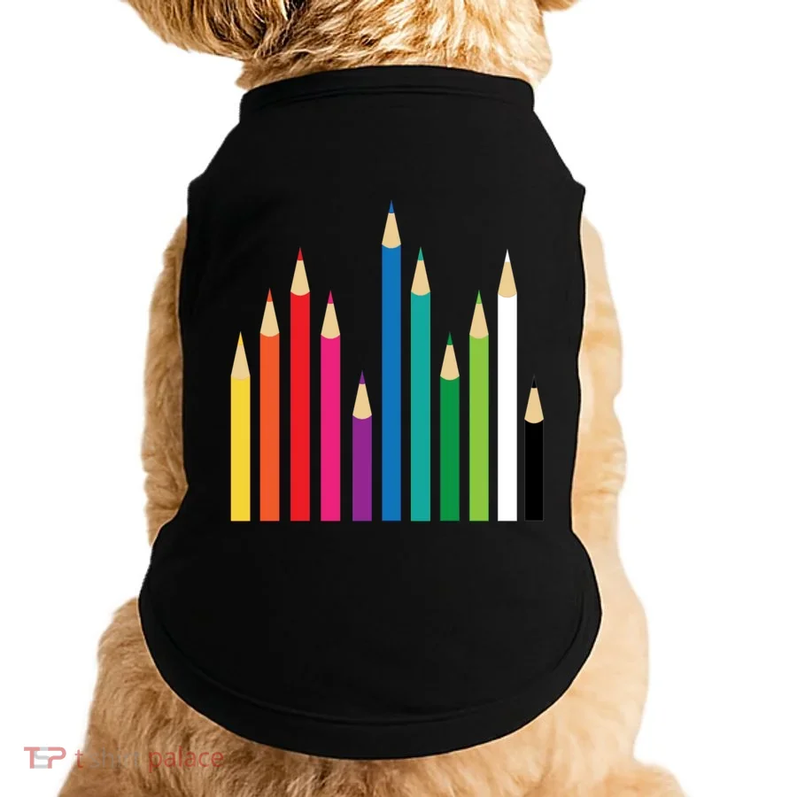 Colored Pencils Doggie Tank