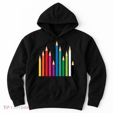Colored Pencils Hoodie