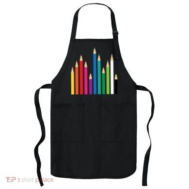 Colored Pencils Apron