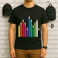 Colored Pencils T-Shirt thumb 6