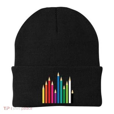 Colored Pencils Beanie