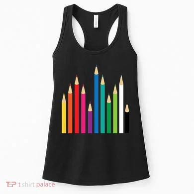 Colored Pencils Women's Tank Top