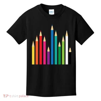 Colored Pencils Kids T-Shirt
