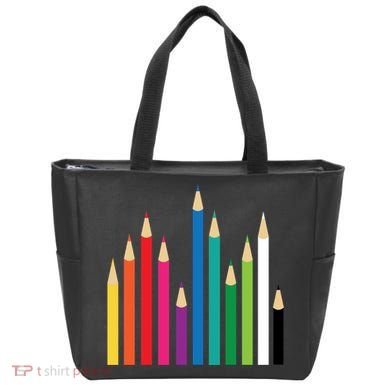 Colored Pencils Tote Bag