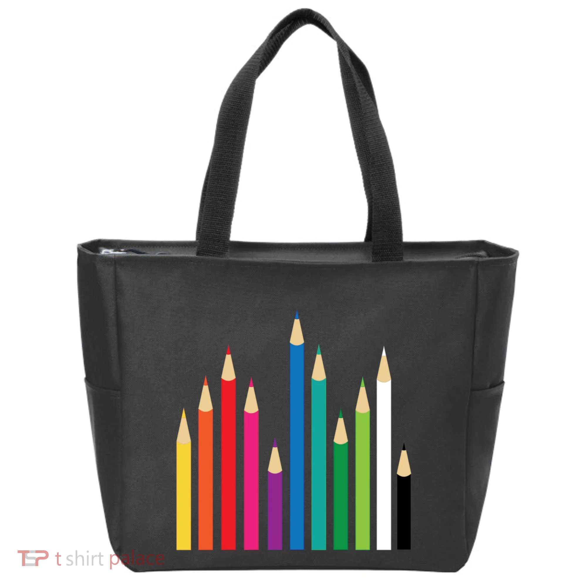 Colored Pencils Tote Bag