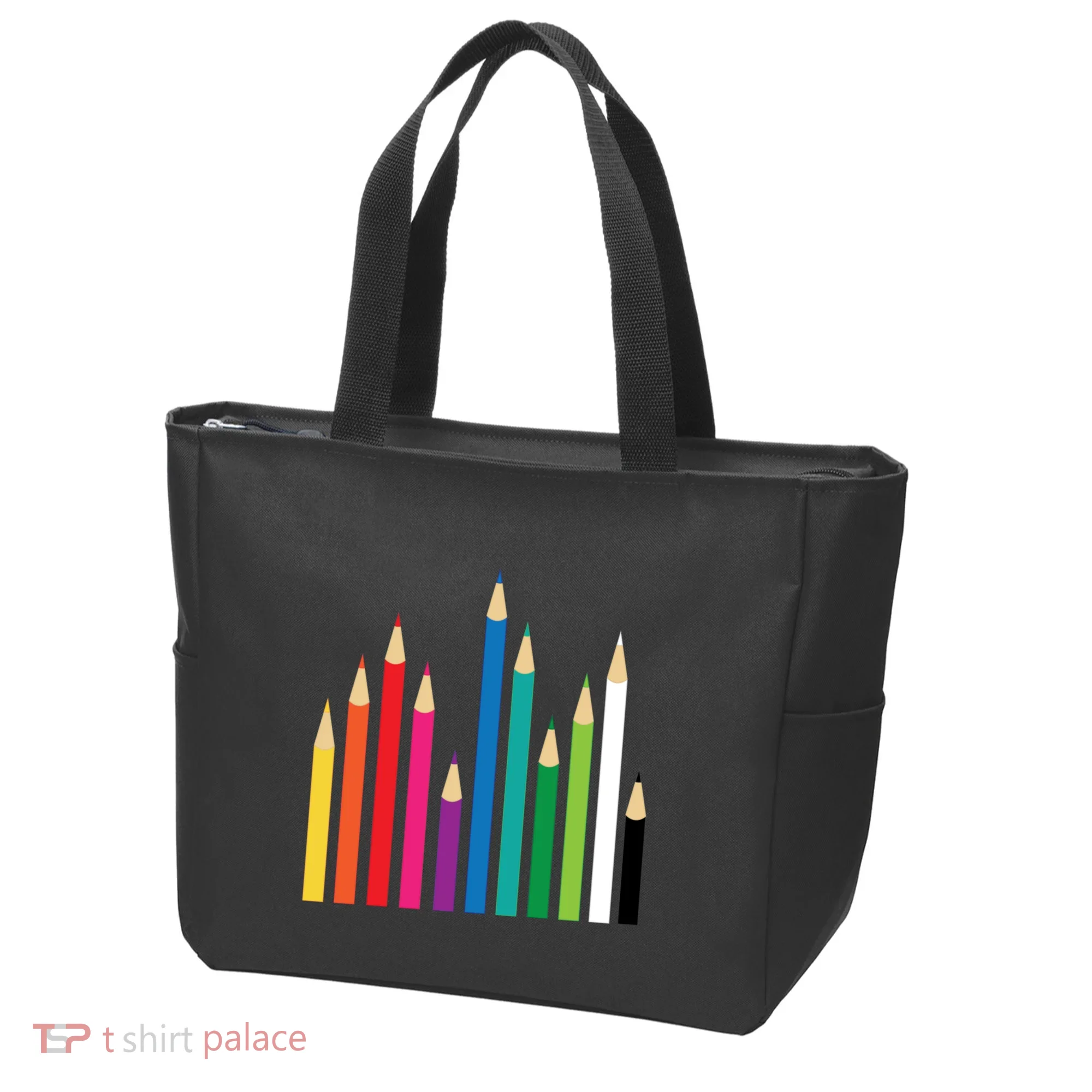 Colored Pencils Tote Bag