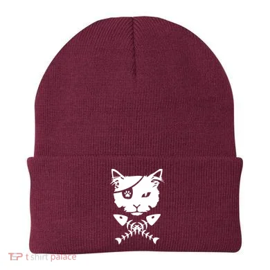 Cute Pirate Cat Beanie