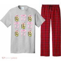 Canned Pickle Coquette Bows With Cute Pickle Jar Pajama Set thumb 0