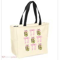 Canned Pickle Coquette Bows With Cute Pickle Jar Tote Bag thumb 2