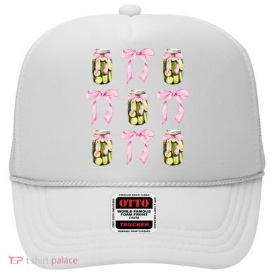 Canned Pickle Coquette Bows With Cute Pickle Jar Hat