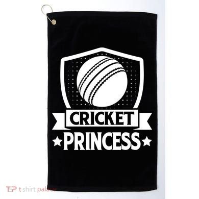 Cricket Princess Cricket Gift Golf Towel