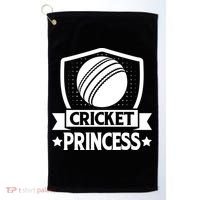 Cricket Princess Cricket Gift Golf Towel thumb 0