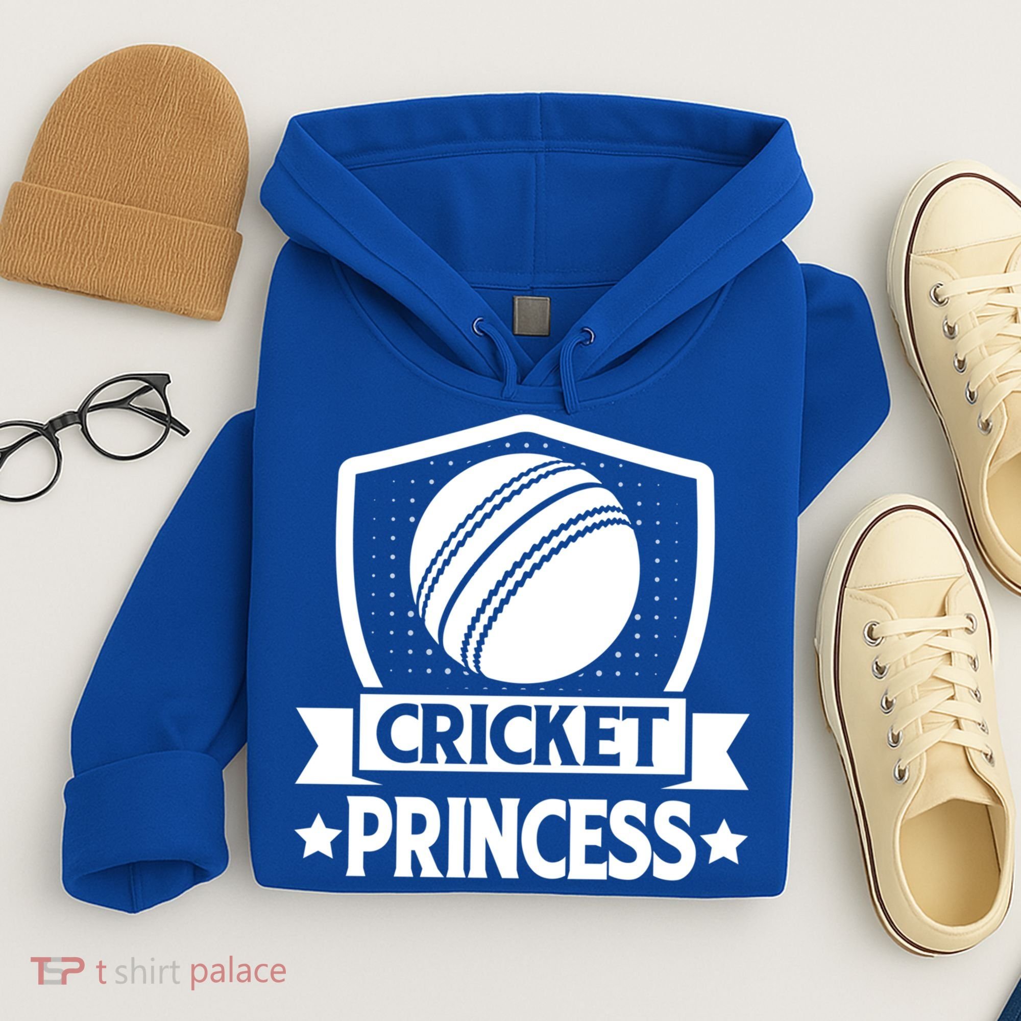 Cricket Princess Cricket Gift Hoodie