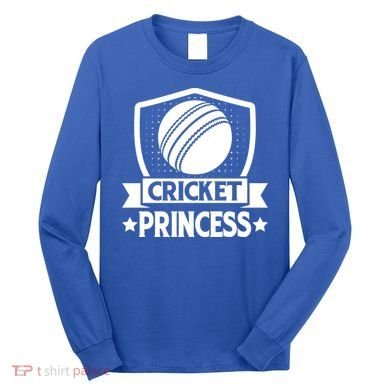 Cricket Princess Cricket Gift Long Sleeve Shirt