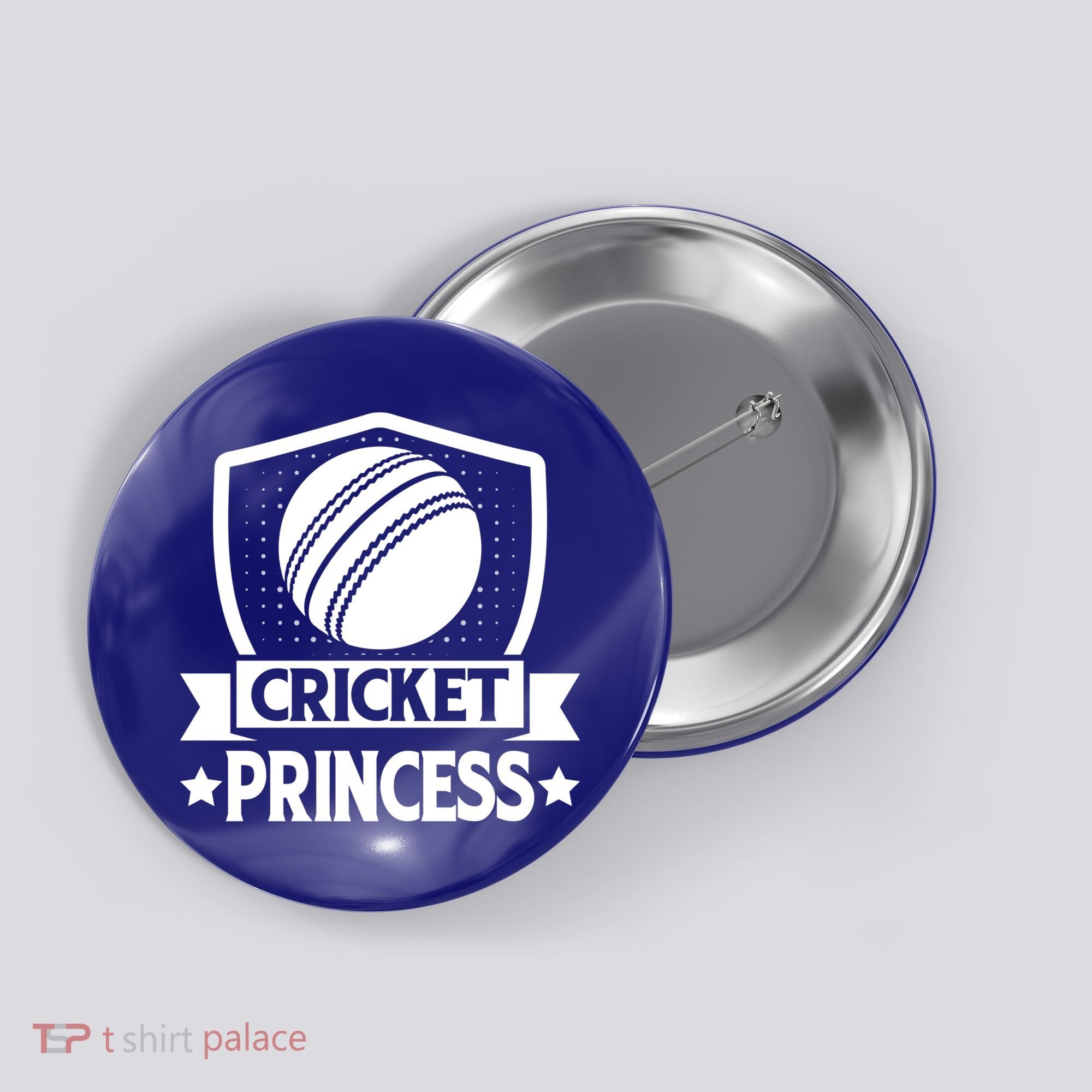 Cricket Princess Cricket Gift Button