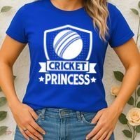Cricket Princess Cricket Gift Women's T-Shirt thumb 2