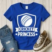 Cricket Princess Cricket Gift Women's T-Shirt thumb 3
