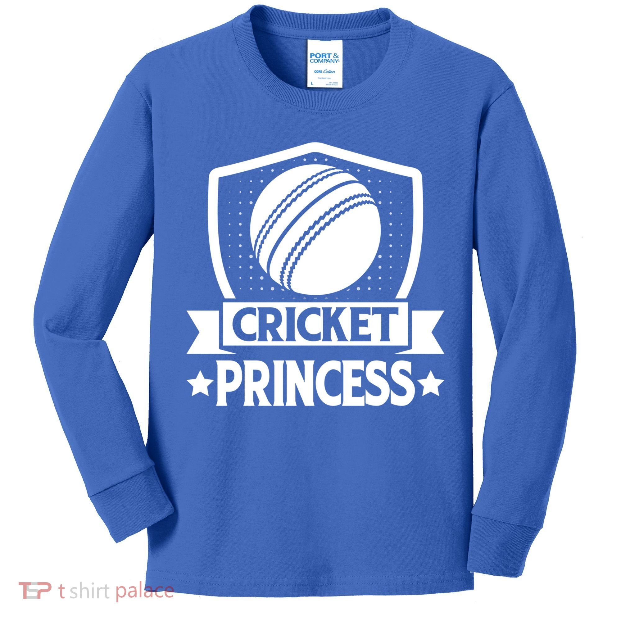 Cricket Princess Cricket Gift Kids Long Sleeve Shirt