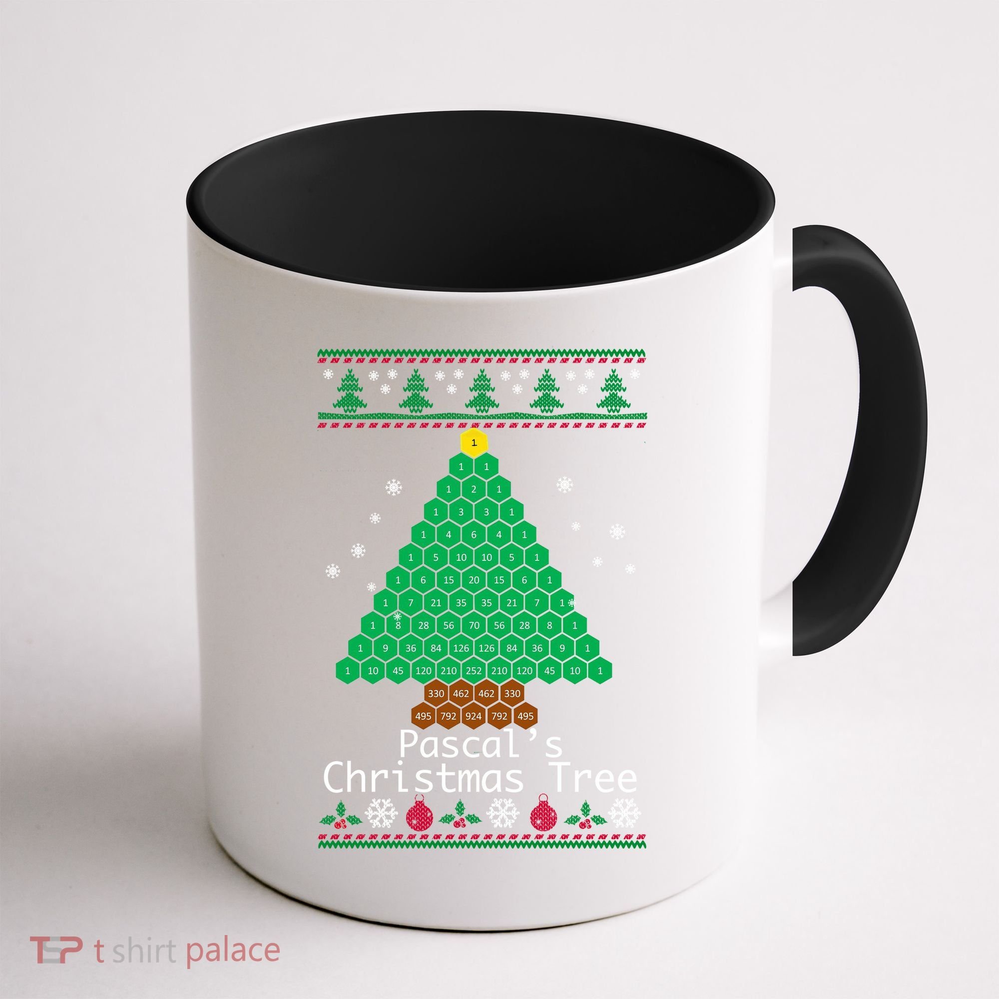 Cool Pascals Christmas Tree Sweater Gift Math Coffee Mug