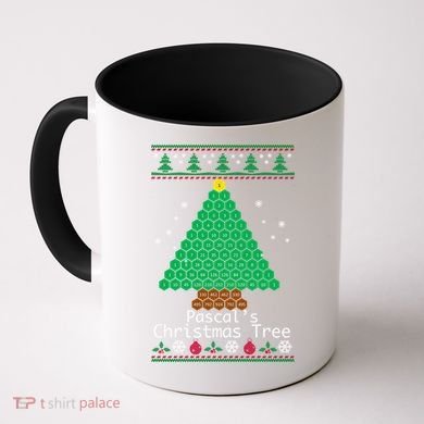 Cool Pascals Christmas Tree Sweater Gift Math Coffee Mug