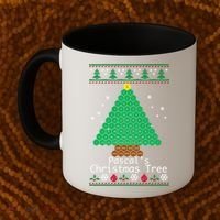 Cool Pascals Christmas Tree Sweater Gift Math Coffee Mug thumb 2