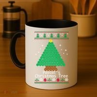 Cool Pascals Christmas Tree Sweater Gift Math Coffee Mug thumb 4