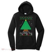 Cool Pascals Christmas Tree Sweater Gift Math Women's Hoodie thumb 0