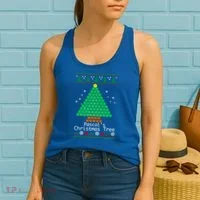 Cool Pascals Christmas Tree Sweater Gift Math Women's Tank Top thumb 2