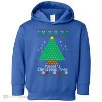 Cool Pascals Christmas Tree Sweater Gift Math Toddler Hoodie thumb 0