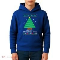 Cool Pascals Christmas Tree Sweater Gift Math Kids Hoodie thumb 4