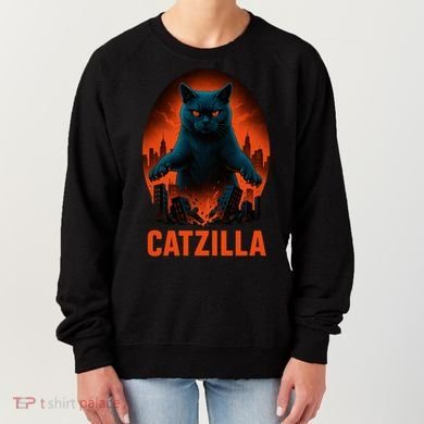 Catzilla Pose Women's Sweatshirt