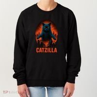 Catzilla Pose Women's Sweatshirt thumb 0