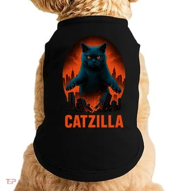 Catzilla Pose Doggie Tank