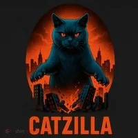 Catzilla Pose Doggie Tank thumb 4
