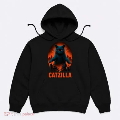 Catzilla Pose Hoodie