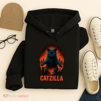 Catzilla Pose Hoodie thumb 4