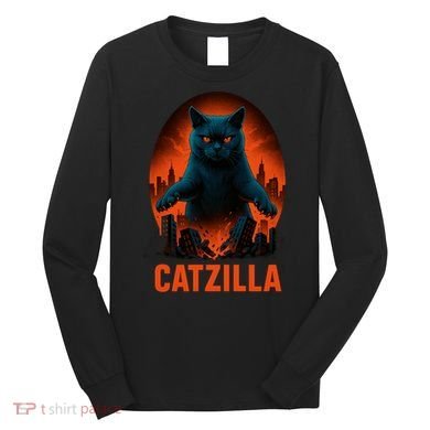 Catzilla Pose Long Sleeve Shirt