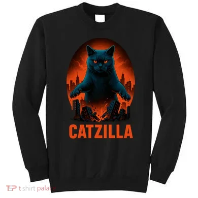 Catzilla Pose Sweatshirt