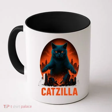 Catzilla Pose Coffee Mug