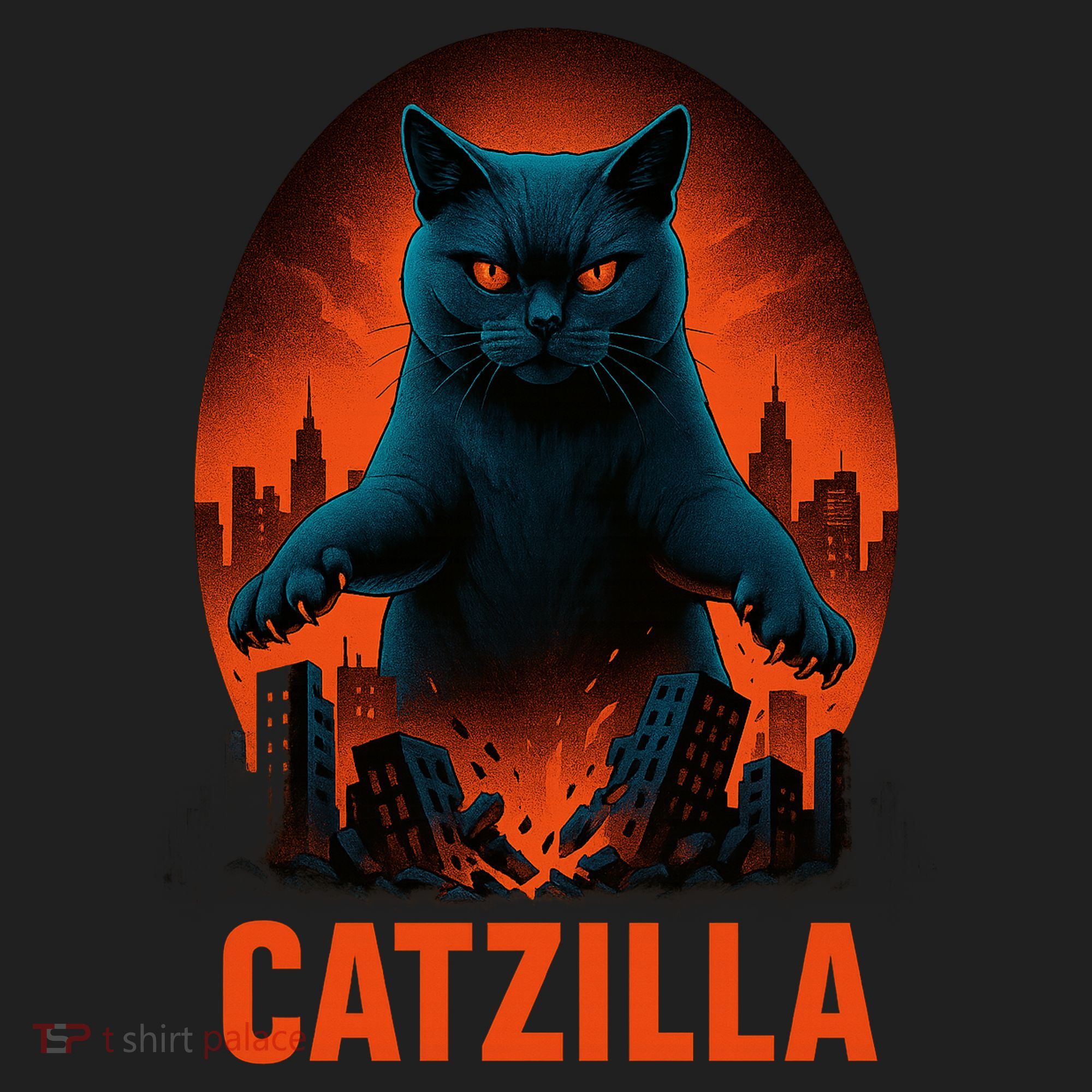 Catzilla Pose Beanie