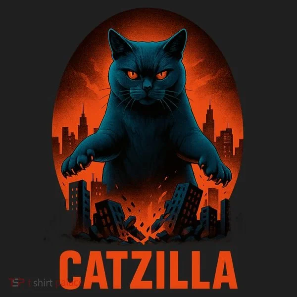 Catzilla Pose Beanie