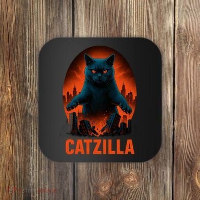 Catzilla Pose Coaster