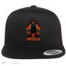 Catzilla Pose Flat Bill Trucker Hat
