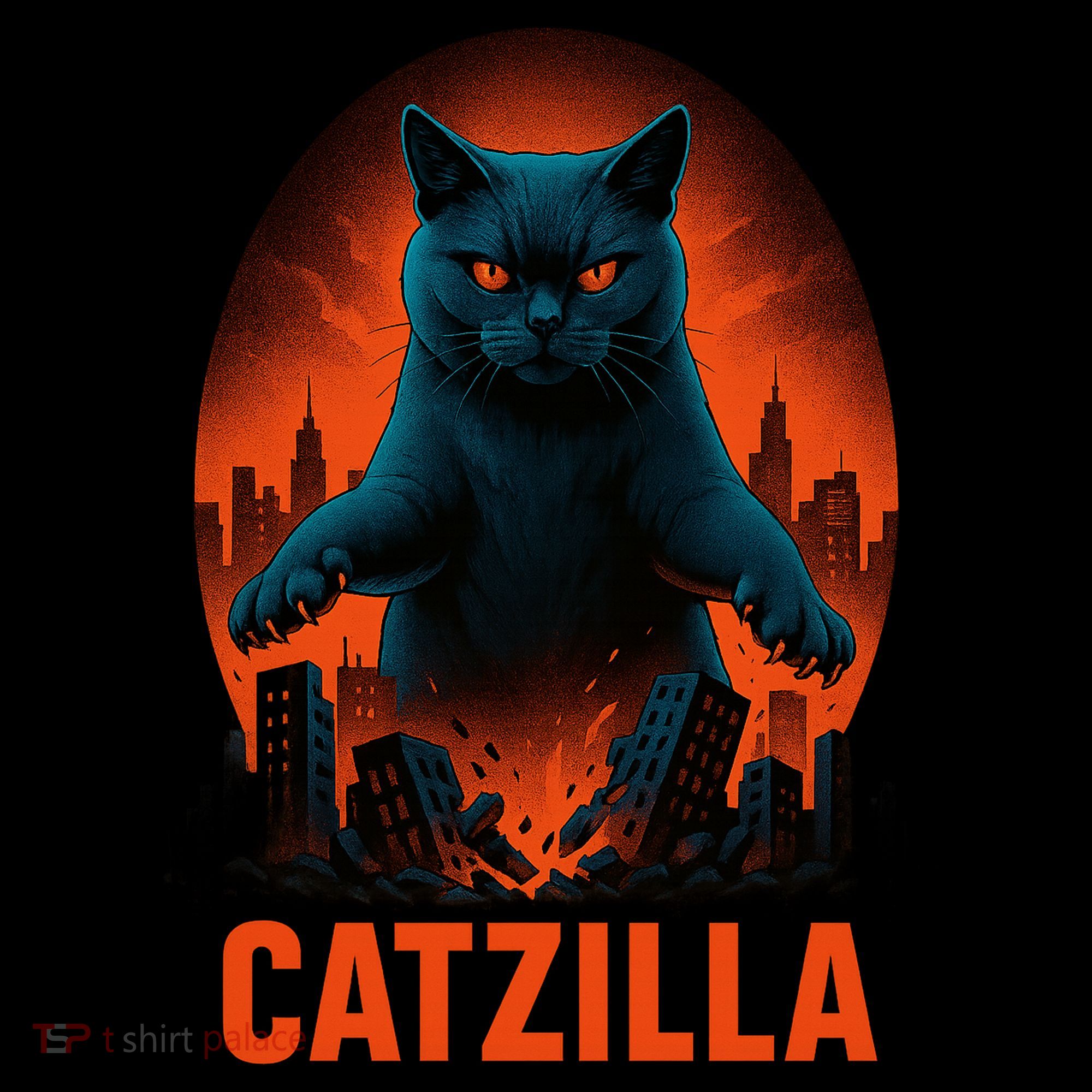 Catzilla Pose Polo