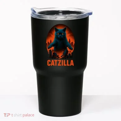 Catzilla Pose Tumbler
