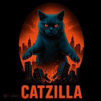 Catzilla Pose Toddler Hoodie thumb 2