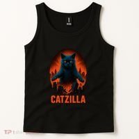 Catzilla Pose Tank Top thumb 2