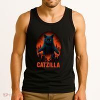 Catzilla Pose Tank Top thumb 3