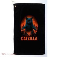Catzilla Pose Golf Towel thumb 0