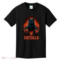 Catzilla Pose Kids T-Shirt thumb 0